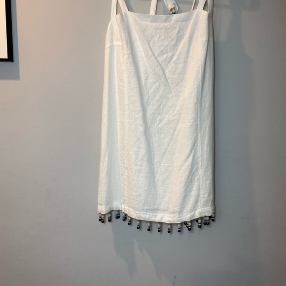 House of‎ Harlow 1960 Linen Beaded Hem Dress – NWT - Picture 3 of 7